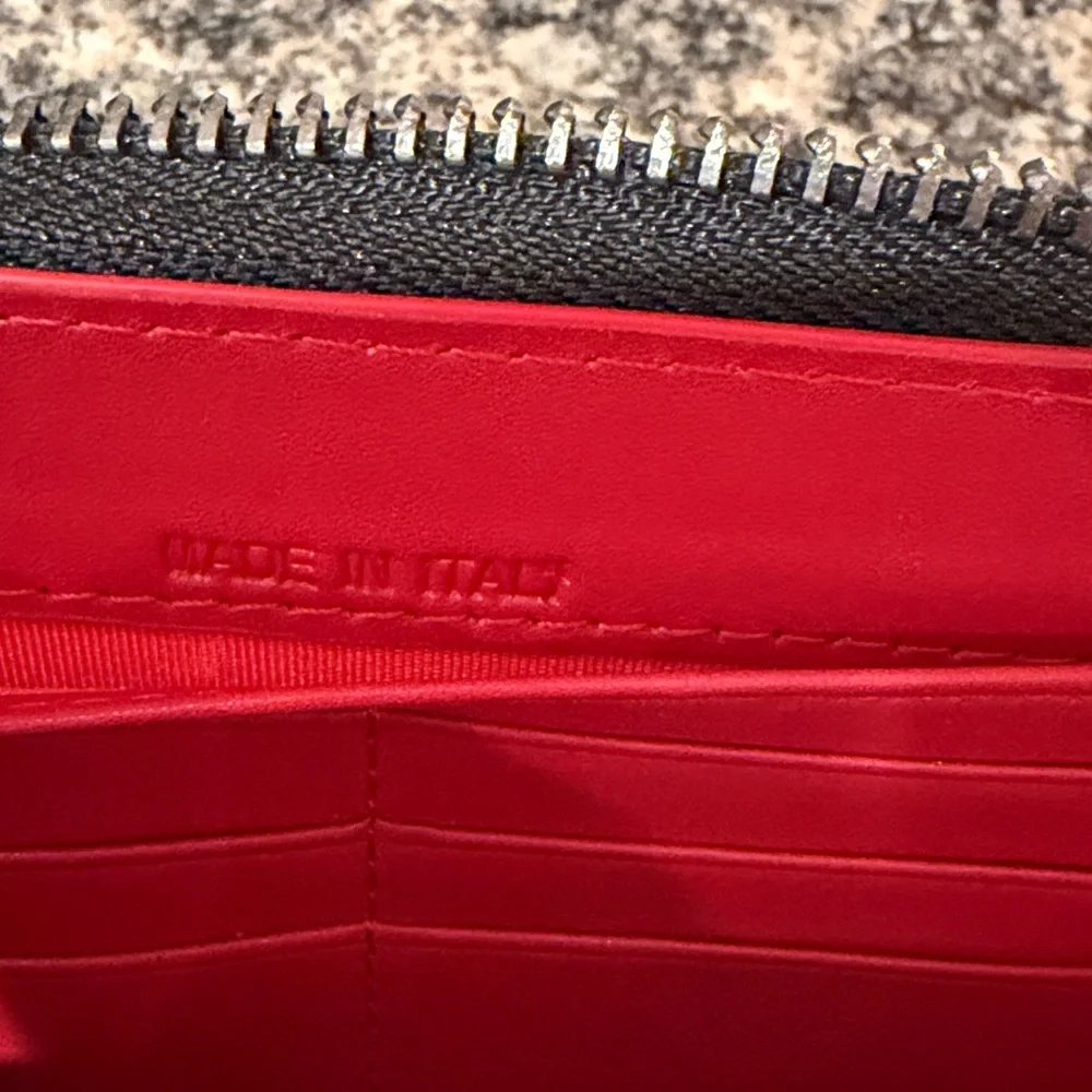 Christian Louboutin Black Spiked Panettone Loubinthesky Wallet